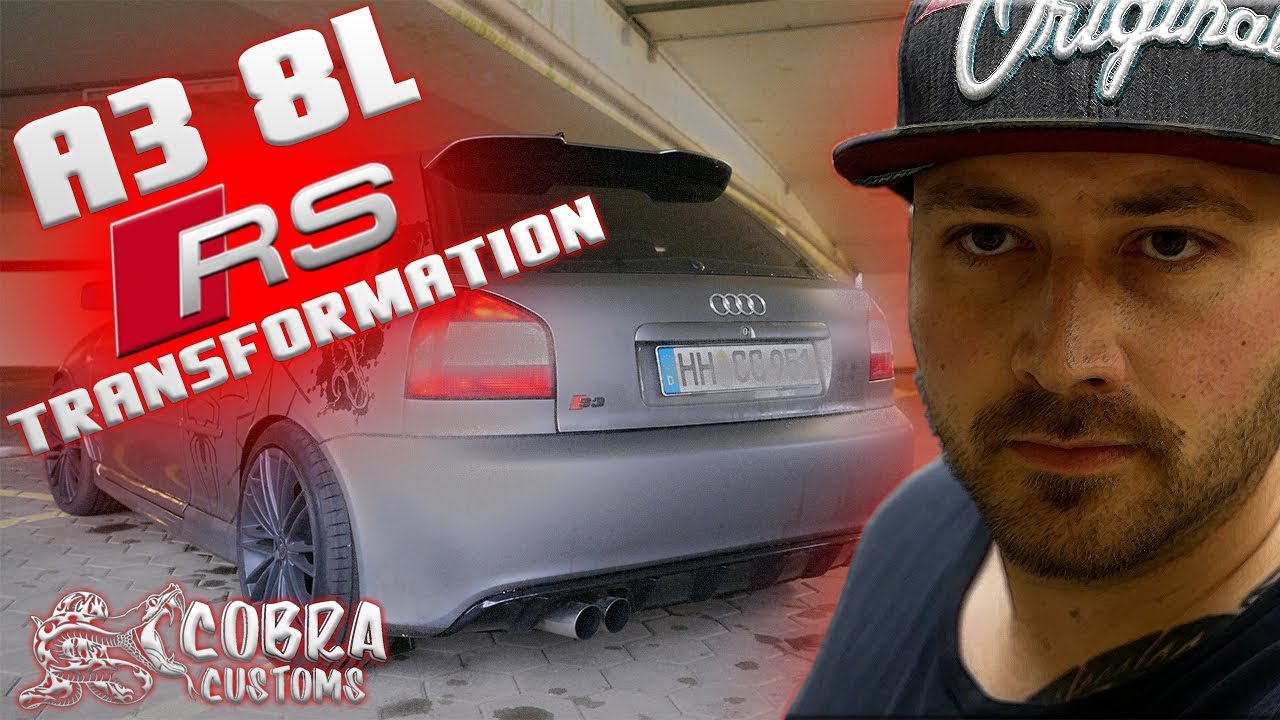A3 8L RS TRANSFORMATION | Cobra Customs |