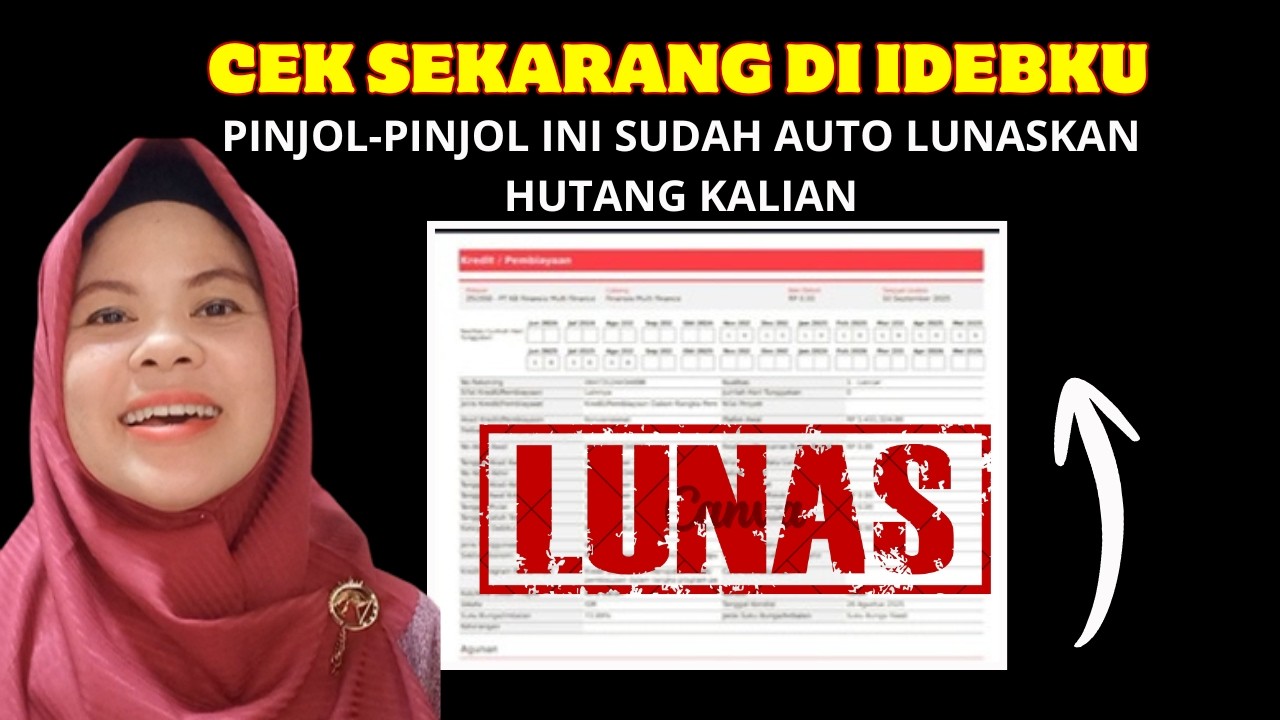 MANTAP,,, BANYAK HUTANG DI LUNASKAN, CEK SLIK OJK SEKARANG,,