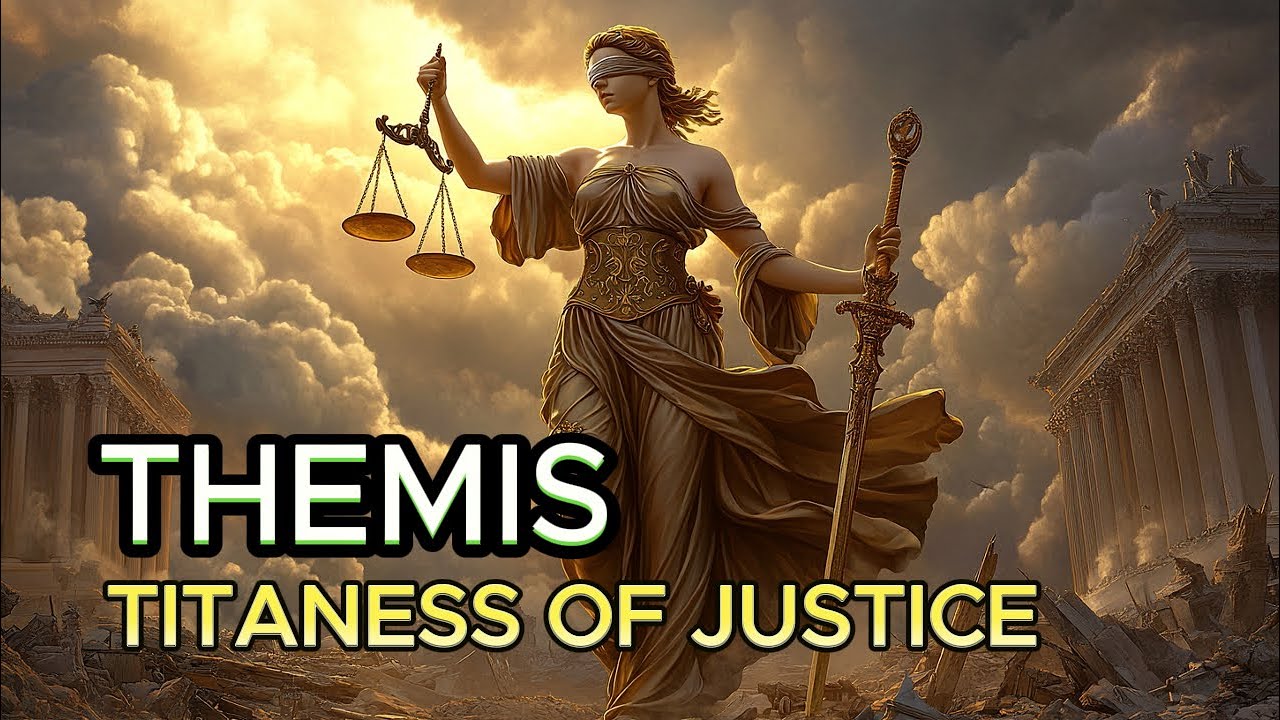 Greek Mythology: The Hidden Truth About Themis - The Goddess of Justice