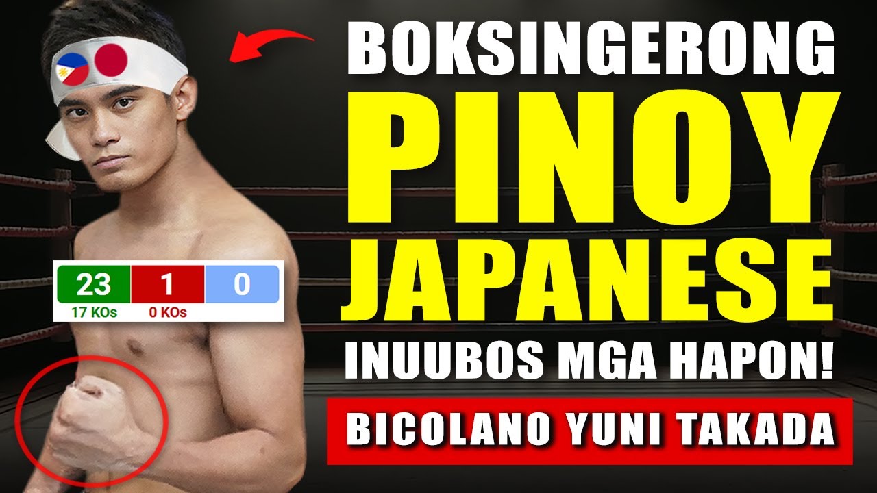 HALF PINOY-JAPANESE BOXER, GUMAWA NG HISTORY SA JAPAN! BUGB*G ANG MGA HAPON MUNTIK MABULAG!