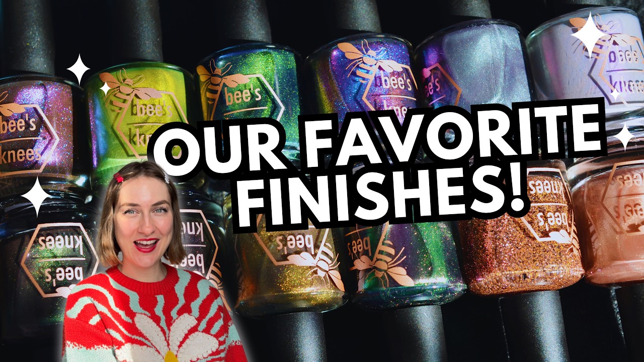 Your favorite finishes!! Bee’s Knees Lacquer Frankenstein Pt. 2 nail polish swatches