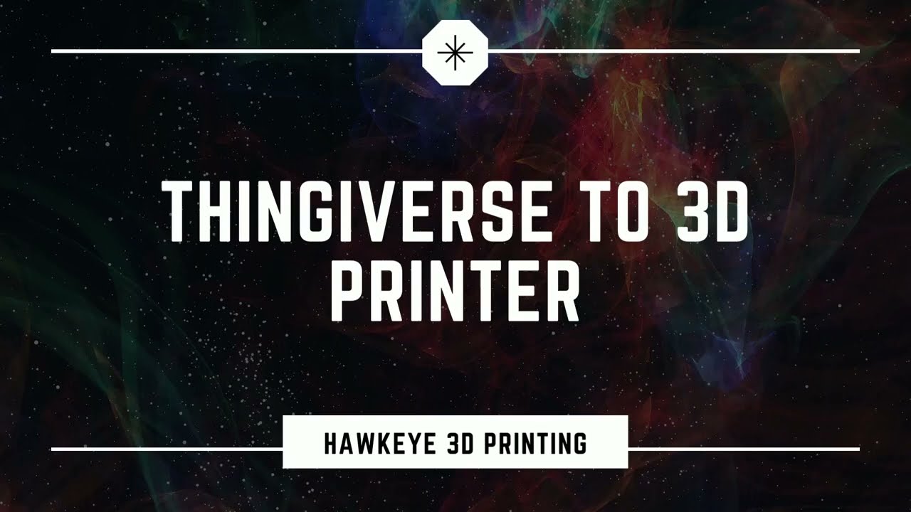 From Thingiverse to your 3D printer