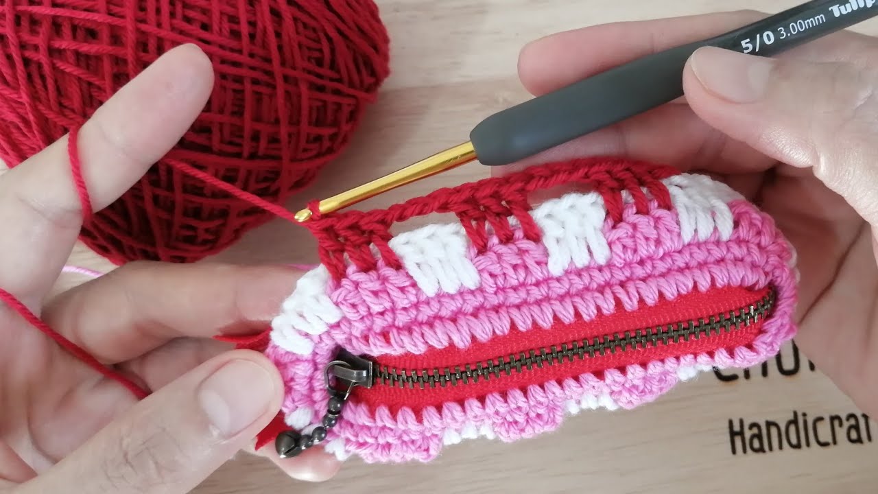 Super Easy Crochet Coins Purse With Zipper🔥Step By Step🔥🔥