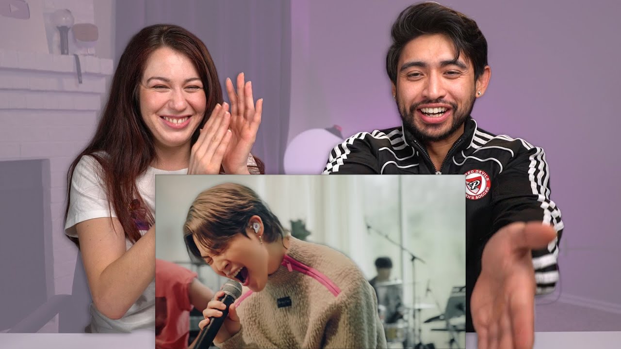 TAEYANG - 'VIBE (feat. Jimin of BTS)' ЖИВОЙ КЛИП - Реакция пар!