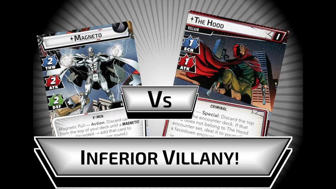Magneto vs The Hood - Marvel Champions - Gameplay