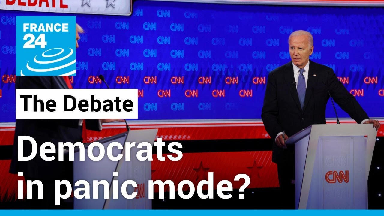 Democrats in panic mode? Biden rejects calls to quit US re-election race • FRANCE 24 English