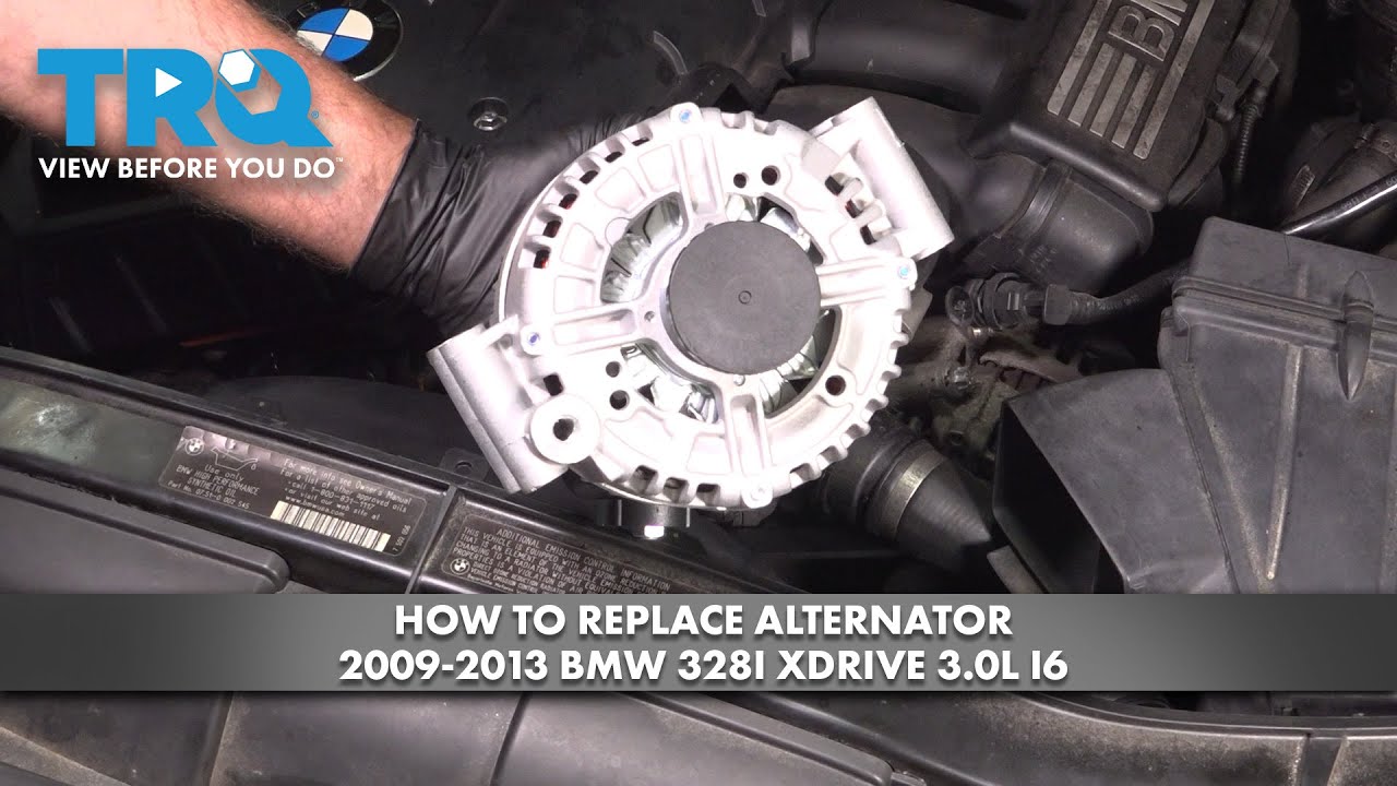 How to Replace Alternator 2009-2013 BMW 328i xDrive 3.0L I6
