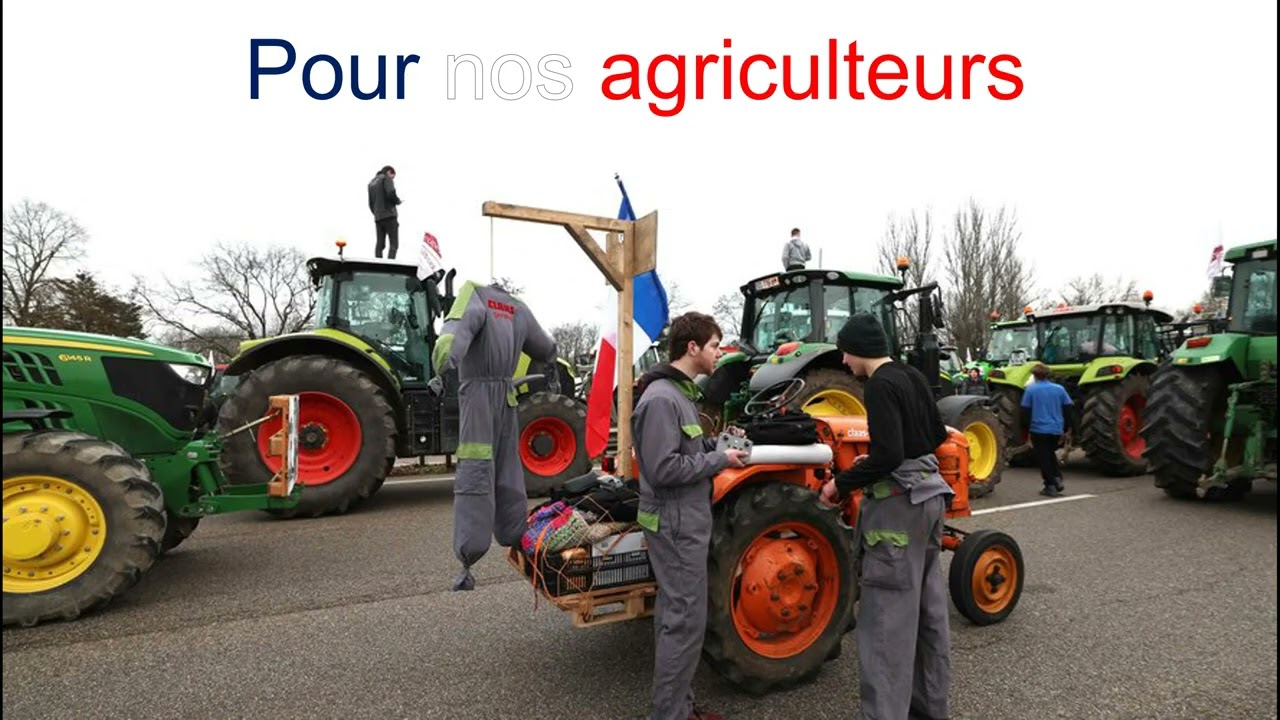 Pour nos agriculteurs
