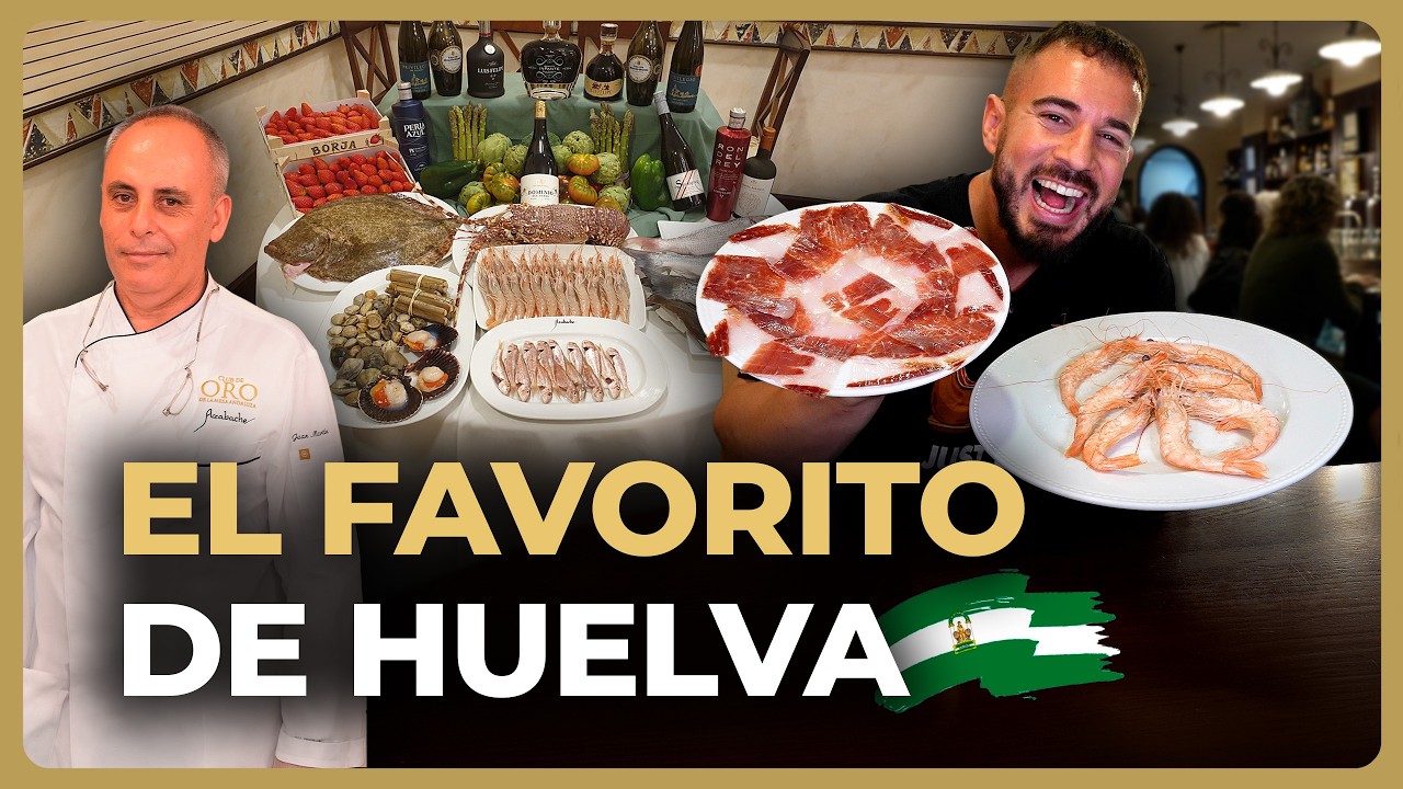 Probando el MEJOR RESTAURANTE de HUELVA - BRUTAL!!! 