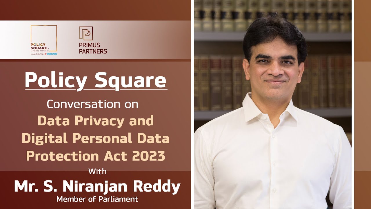 Policy Square | In Conversation with Mr. S. Niranjan Reddy, Member of Parliament, Rajya Sabha