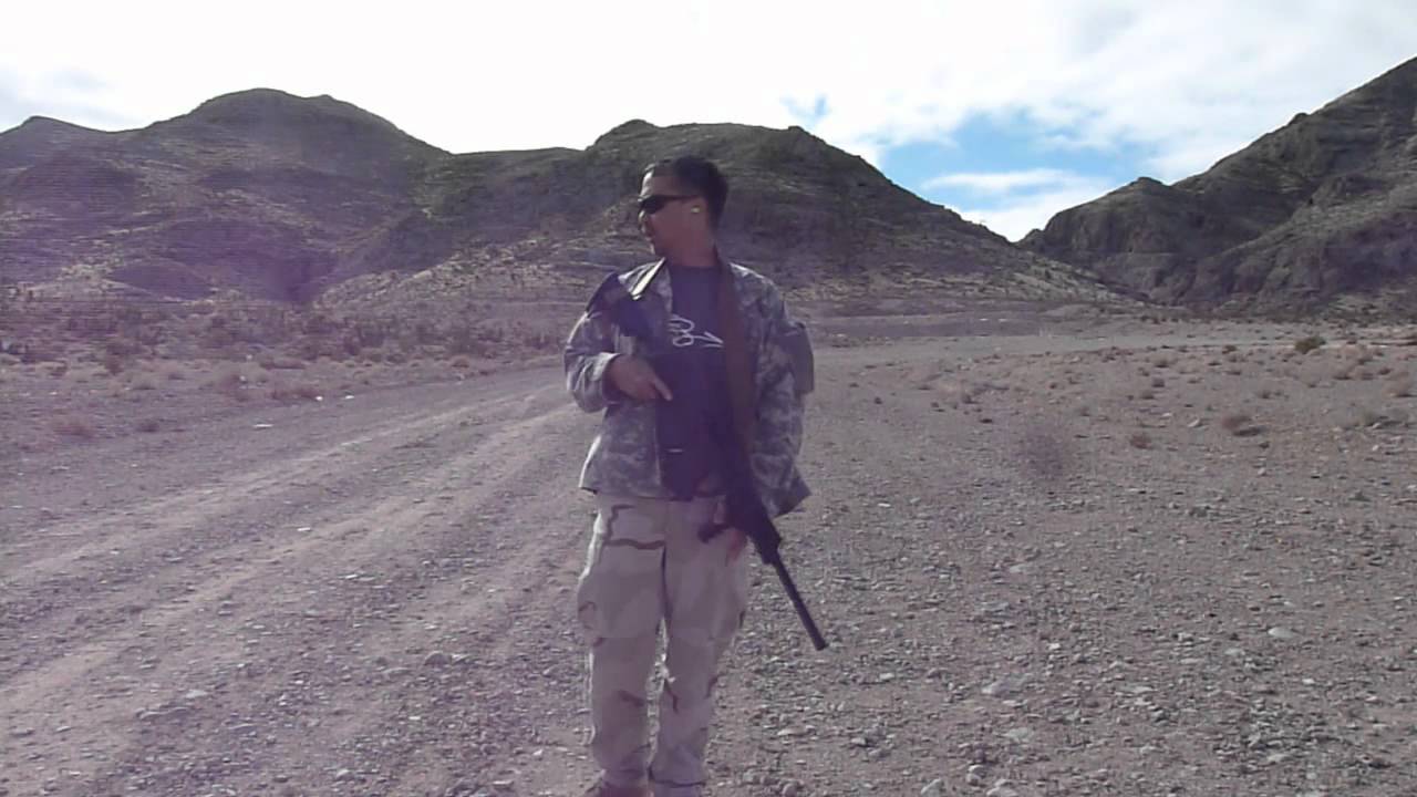 Saiga 12 shooting rifled slugs at 50 yards and 100 yards
