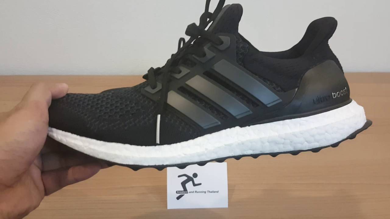ADIDAS ULTRA BOOST 1.0 Core Bkack / พากษ์ไทย : ติดตามเพจได้ที่ ด้านล่างตรงคพอธิบายได้เลยครับ