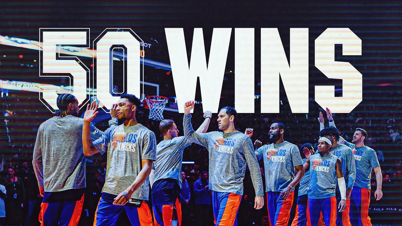 50 BEST PLAYS from each of the Knicks 50 regular season wins