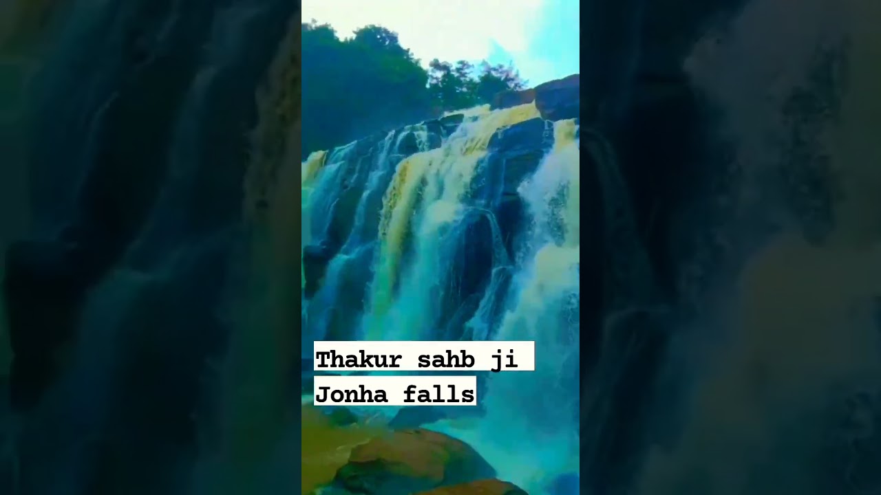 Jonha falls Jharkhand Ranchi City of waterfalls Beautiful Jharkhand #thakursahbji #jonhafall