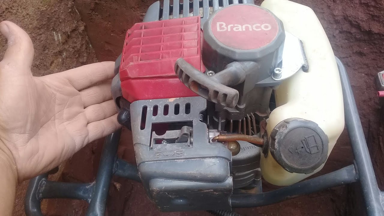 COMO LIGAR O PERFURADOR DE BROCAS OU ESTACAS.