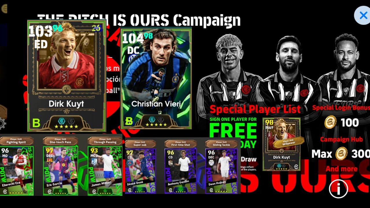 Nuevo EPIC GRATIS‼️ nueva campaña 400 🪙 y mucho más en Efootball 