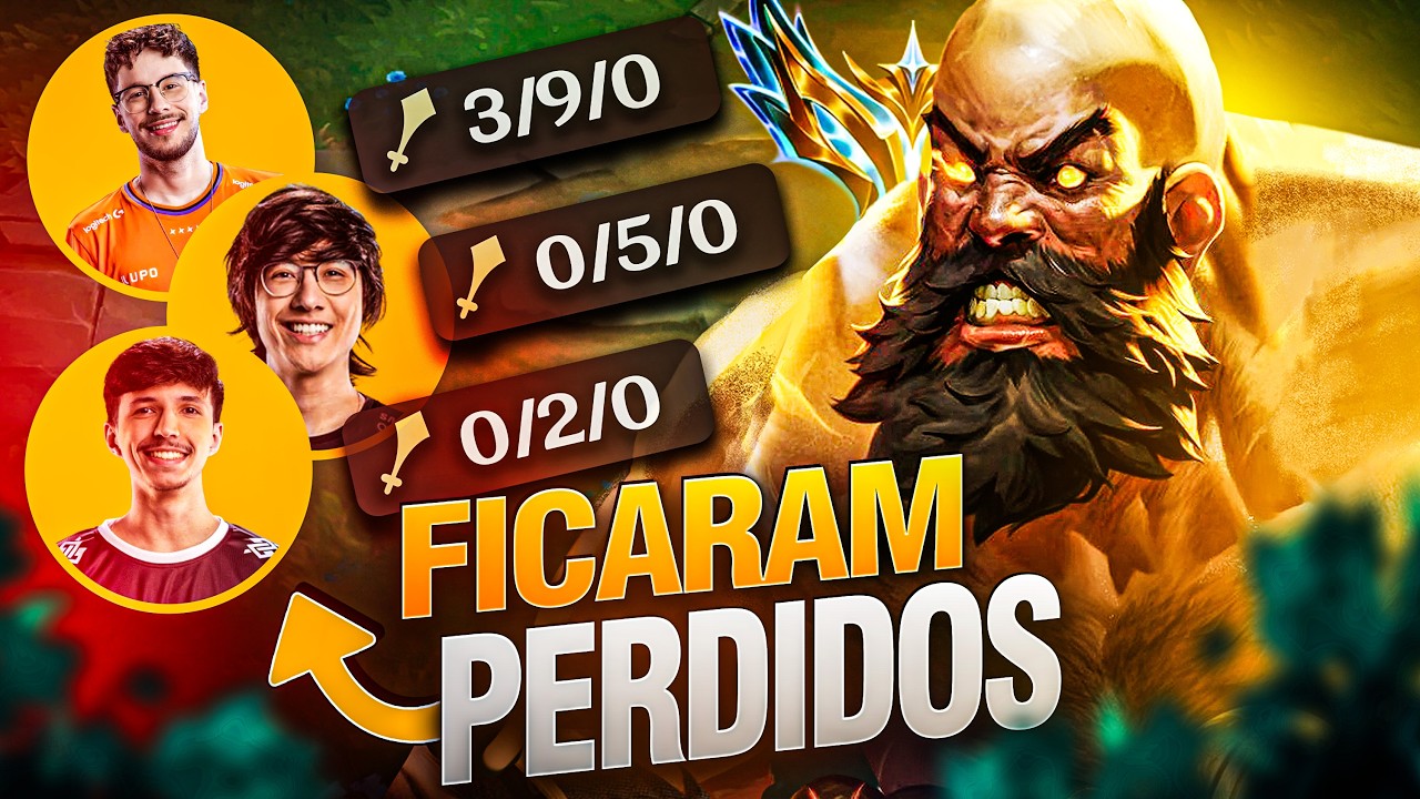 Esse é o Udyr Tiltador de Pro Players, os Caras Não Sabiam o que Fazer KKKKKKKKKKKKKK
