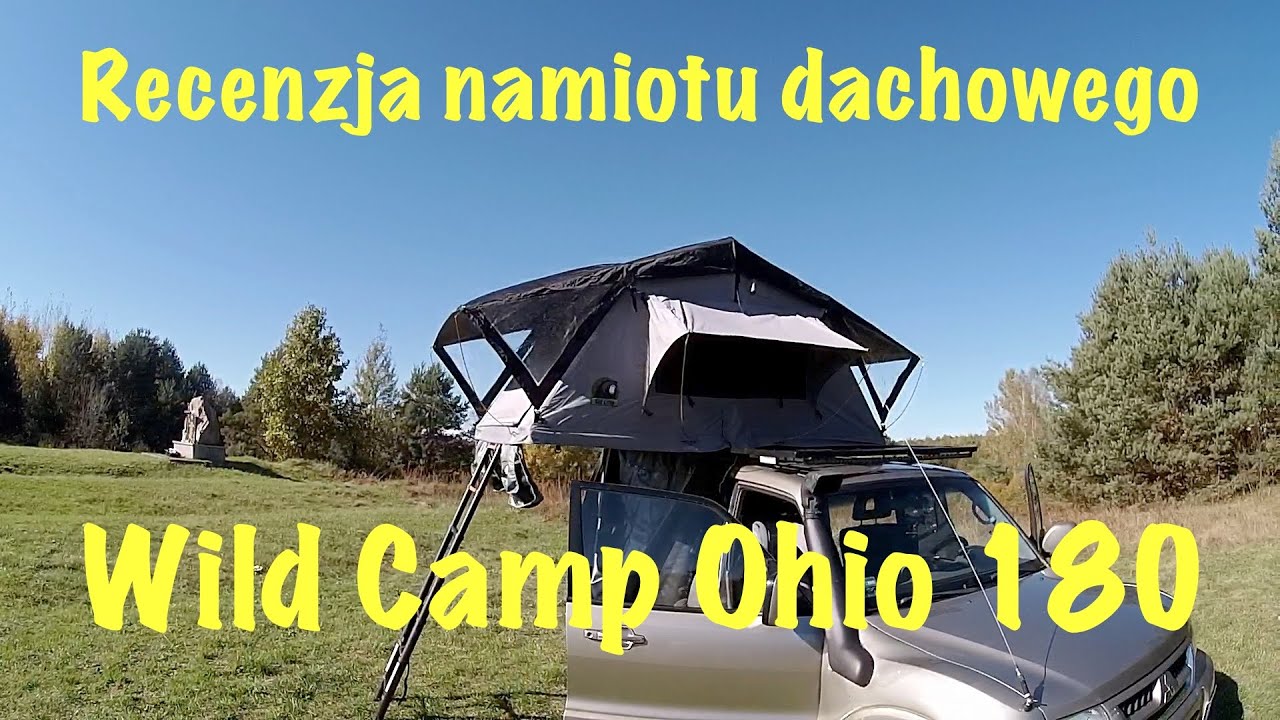 Recenzja namiotu dachowego Wild Camp Ohio 180