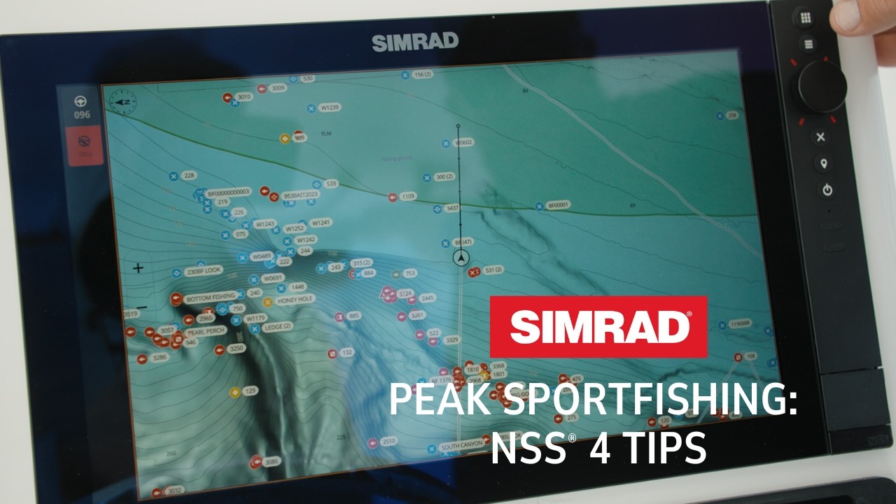 Peak Sportfishing: Eddy Lawler’s NSS® 4 Heat Trails, Waypoints & C-MAP Tips