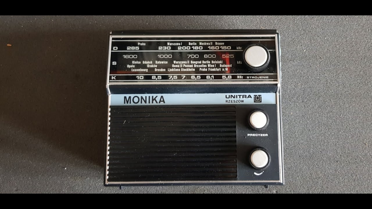 40 UNITRA Rzeszów MONIKA MOT-722. Oryginalna plomba.