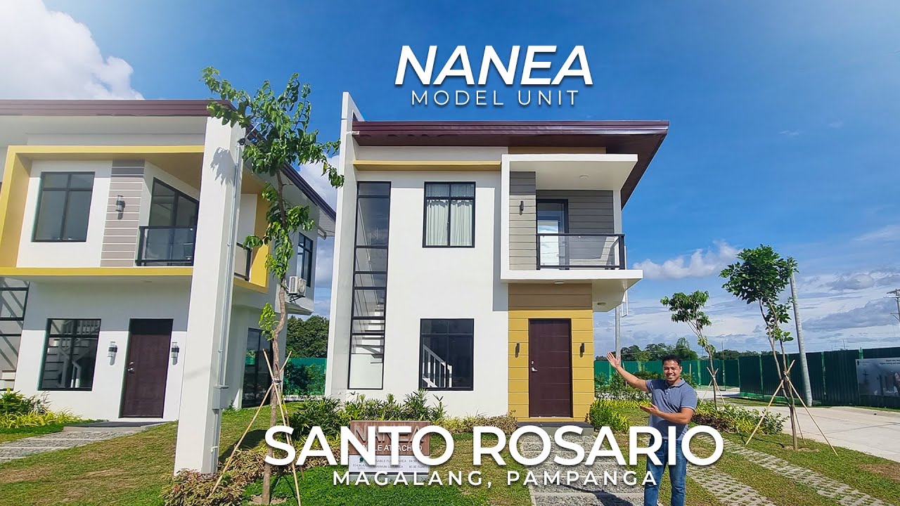 Hamana Homes Magalang Pampanga | Nanea Model | Two-storey Single-attached | 3 Bedrooms