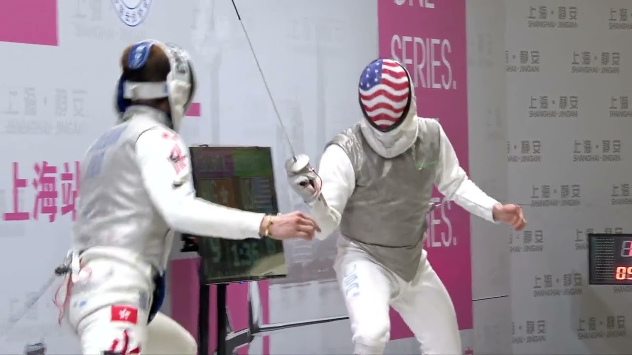 2024 145 P1 01 M F Individual Shanghai CHN GP PODIUM CHEUNG HKG vs MEINHARDT USA