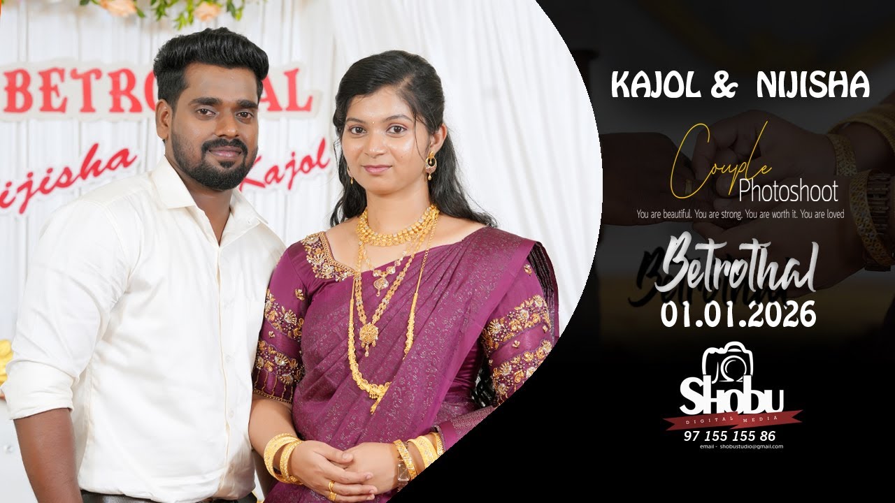 kajol & nijisha   BETROTHAL  01.01.2026