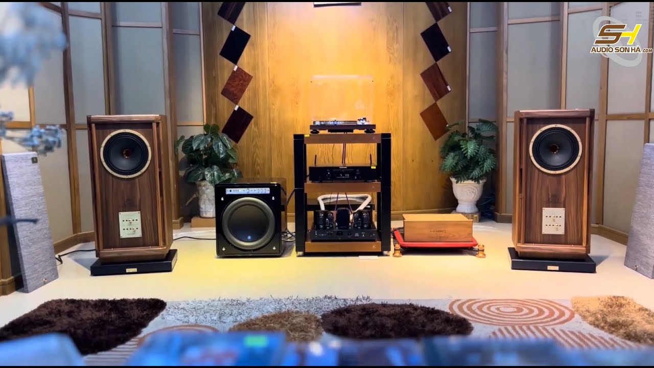 Tannoy STIRLING III LZ SPECIAL EDITION kết hợp Cary Audio SLI-80HS