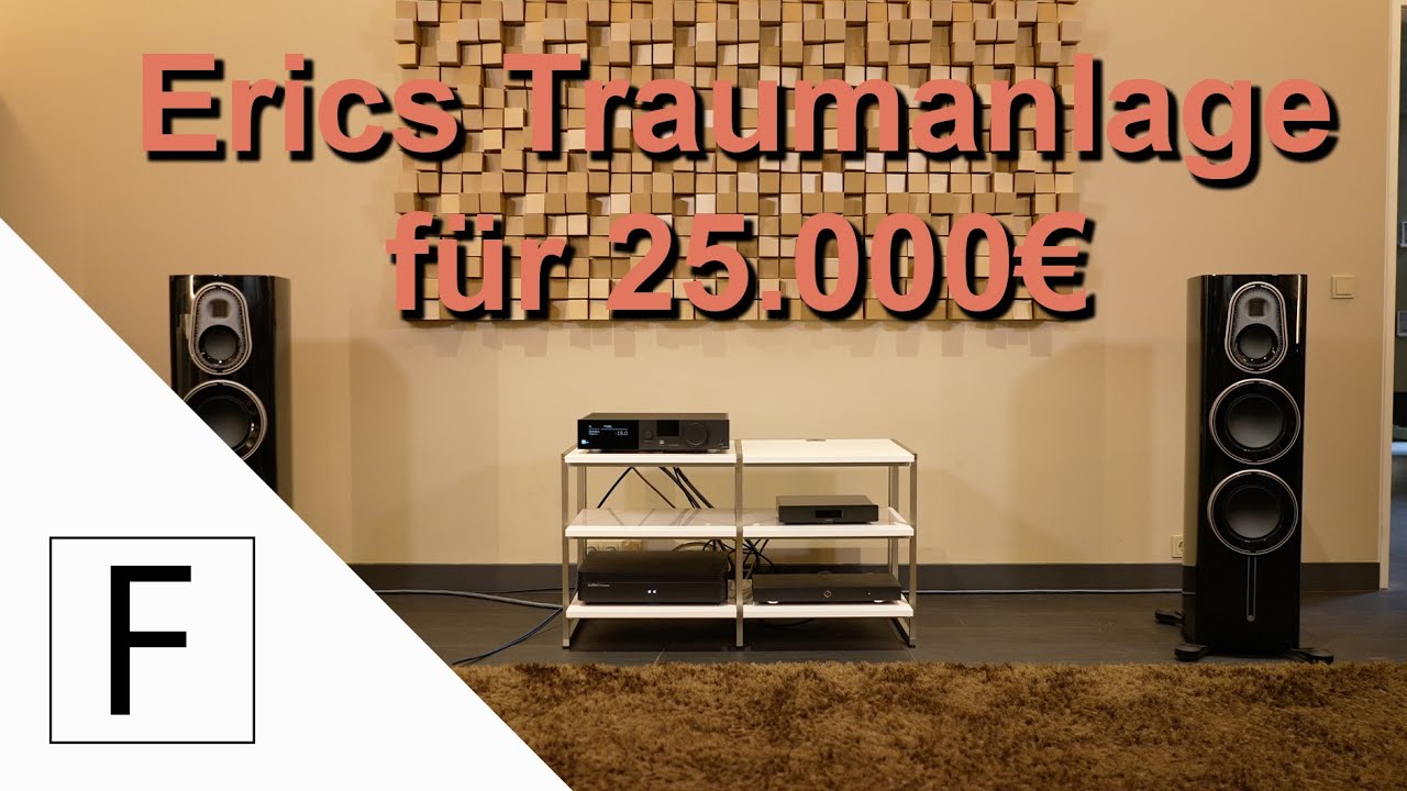 Erics Traumanlage f&uuml;r 25.000&euro;! | Monitor Audio Platinum 300 mit Subwoofer und Raumeinmessung!