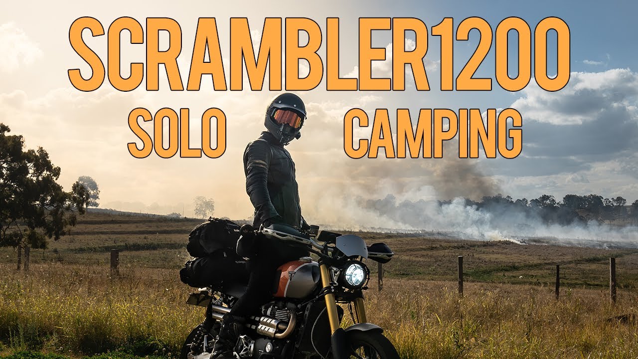 SCRAMBLER1200 Solo Mountain Camp RAW AUDIO