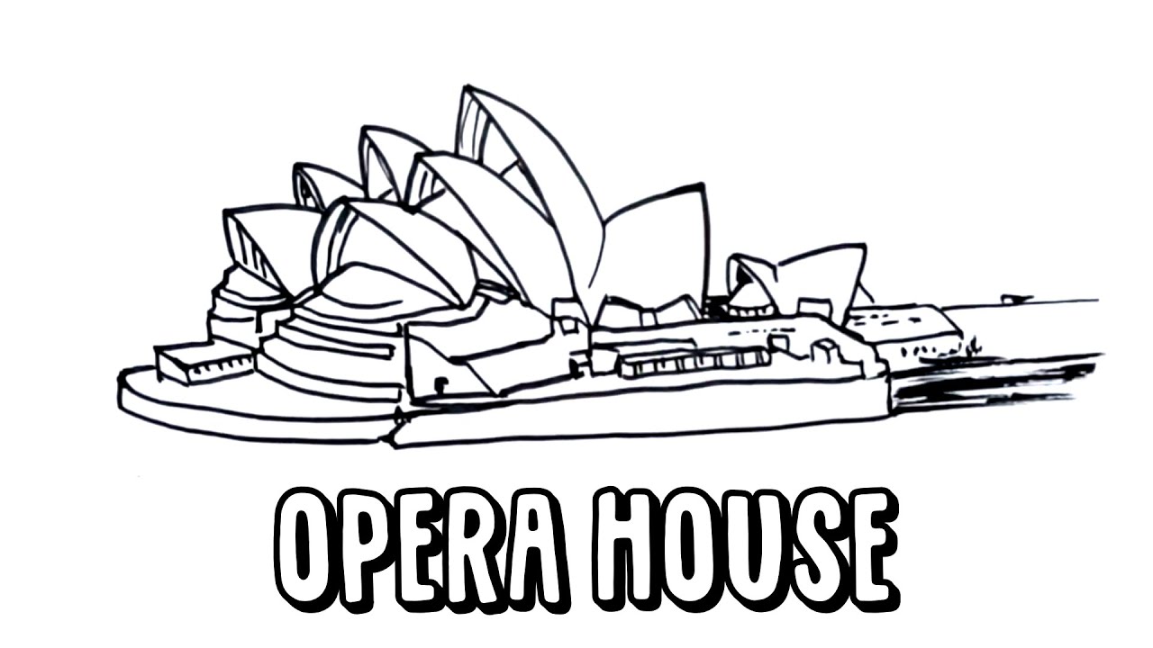 How to Draw the Sydney Opera House