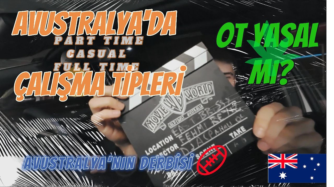 AVUSTRALYA'DA ÇALIŞMA HAYATI, AVUSTRALYA DERBISI, HANGİ EYALETTE MARIJUANA SERBEST? @acm28