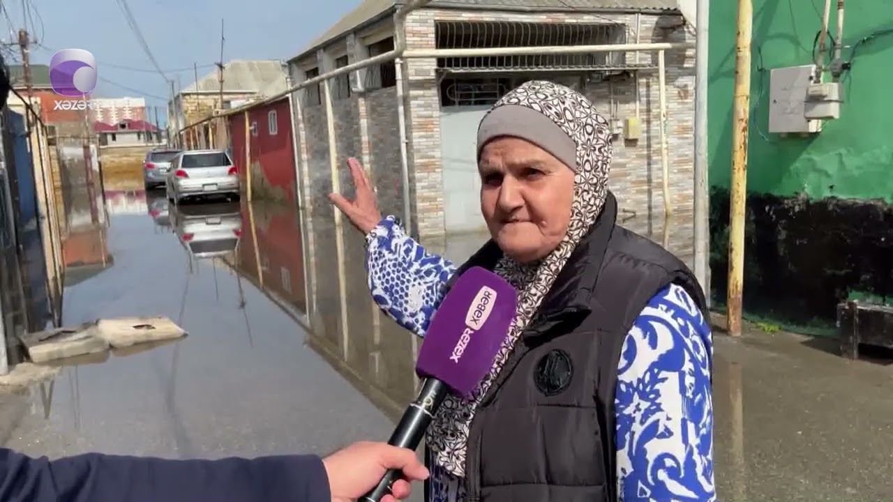Yağış Xırdalanda ciddi fəsadlara yol a&ccedil;ıb