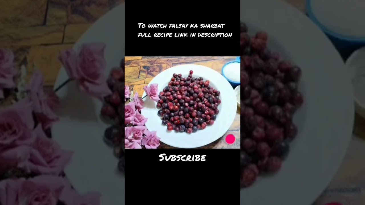 How to make falsay ka sharbat recipe?? #suaadص  #short