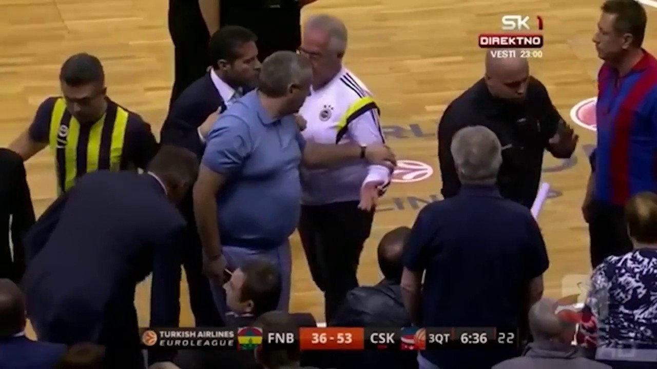 Aziz Yıldırım Sahaya Girdi   Fenerbahçe CSKA Moskova