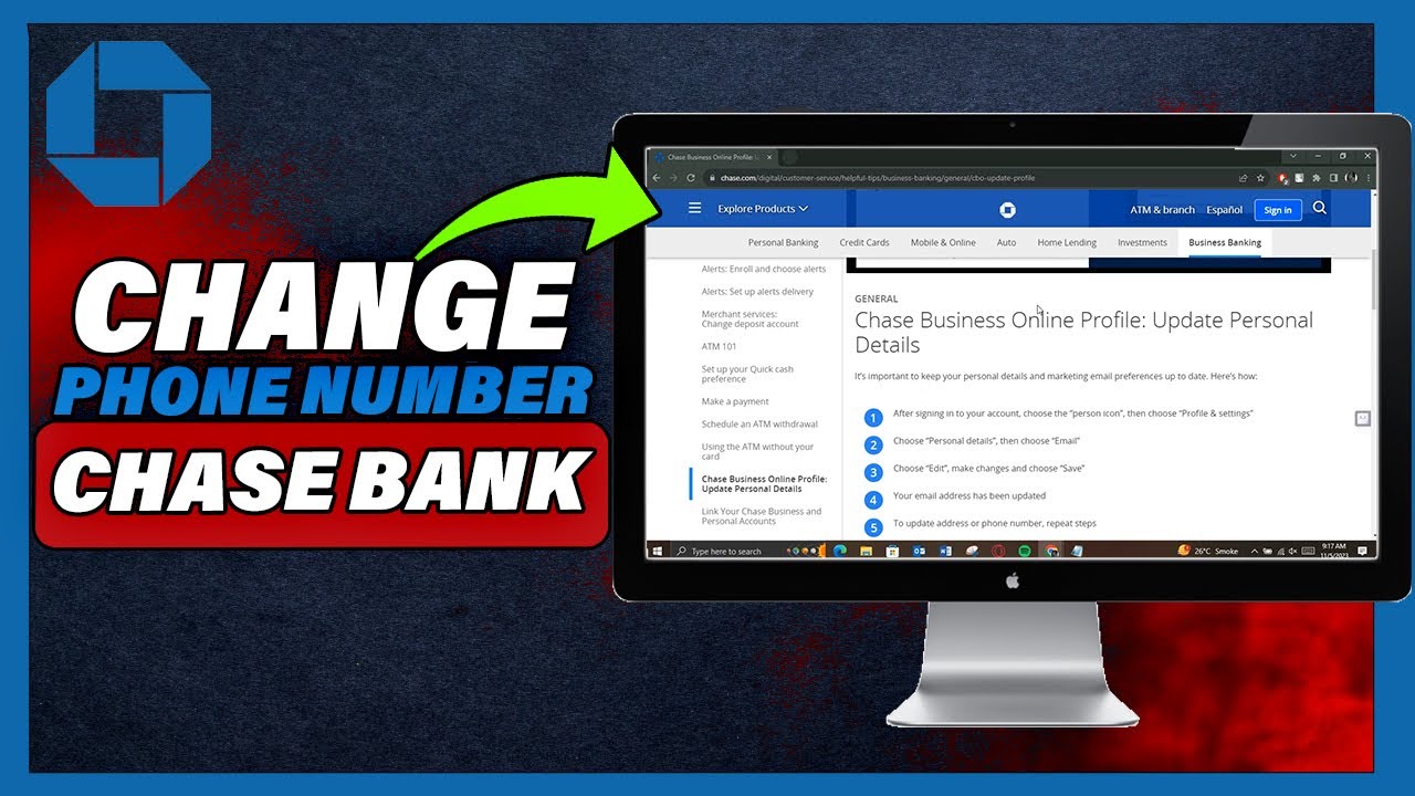 How To Change Your Chase Bank Phone Number (2025)