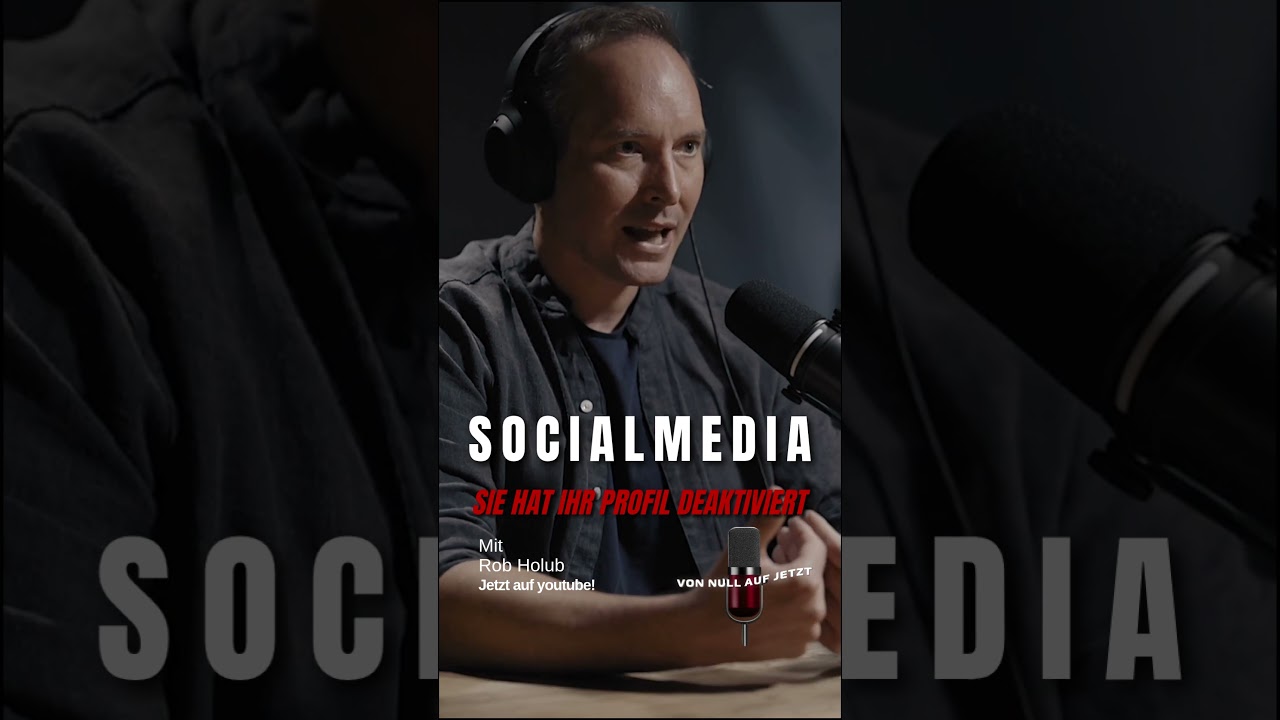 Profil abgeschaltet: Wenn Social Media m&uuml;de macht | Rob Holub