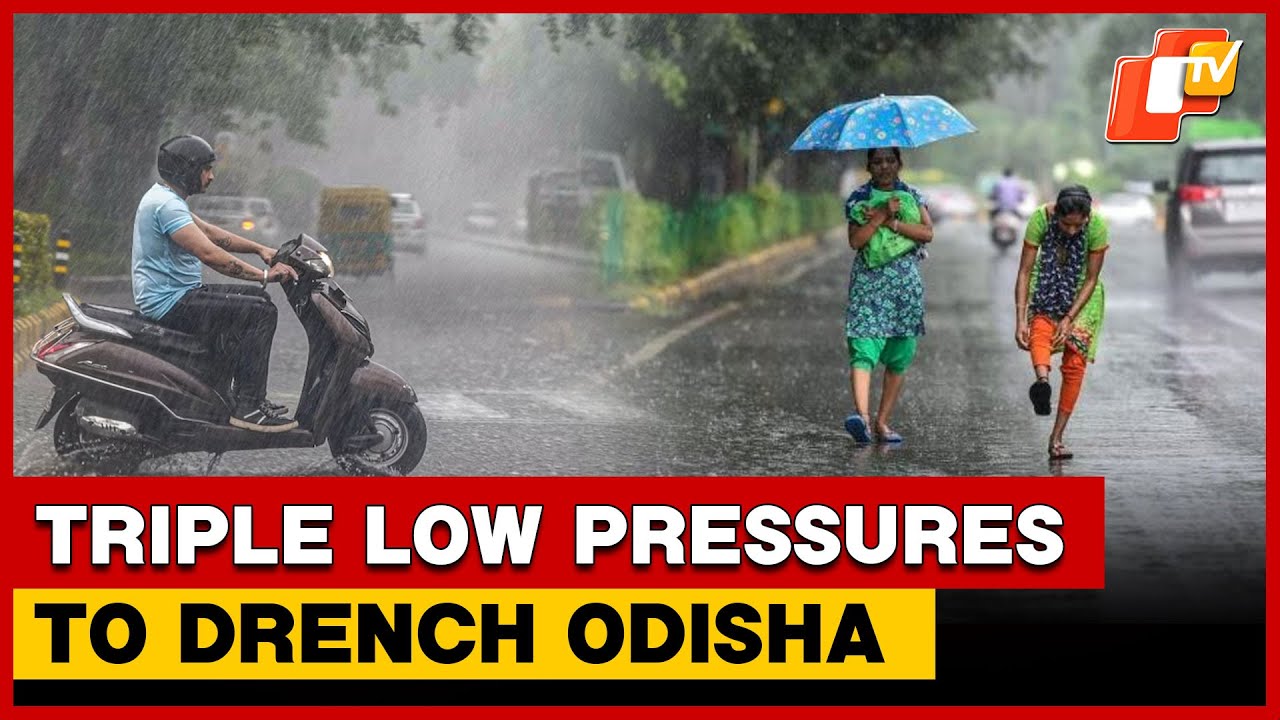 Three Low-Pressure Systems Brew Over BoB, Odisha May Experience More Rain | OTV