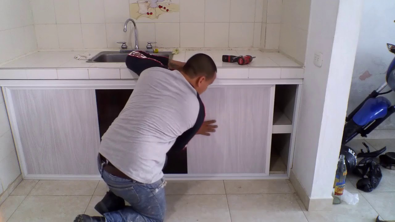 Instalación correderas en aluminio y PvC