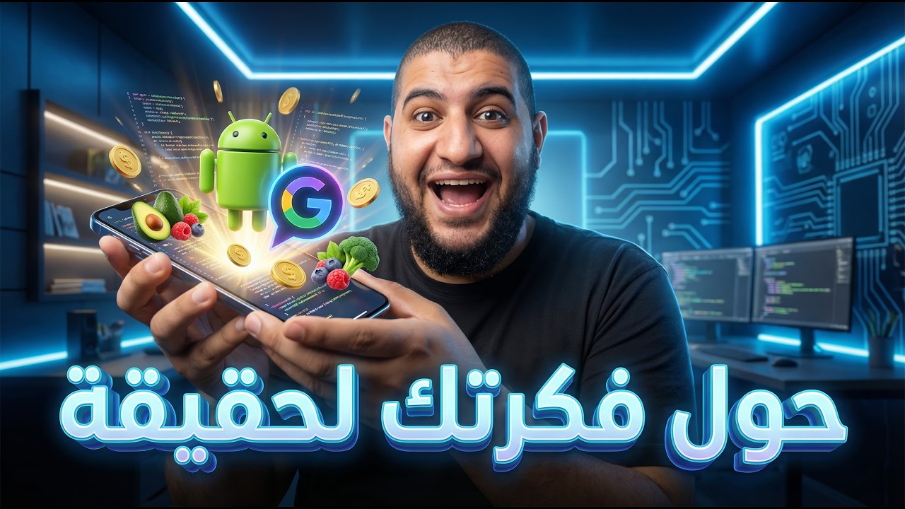 صنعت تطبيق كامل بالذكاء الاصطناعي في دقائق! (بدون خبرة برمجة)
