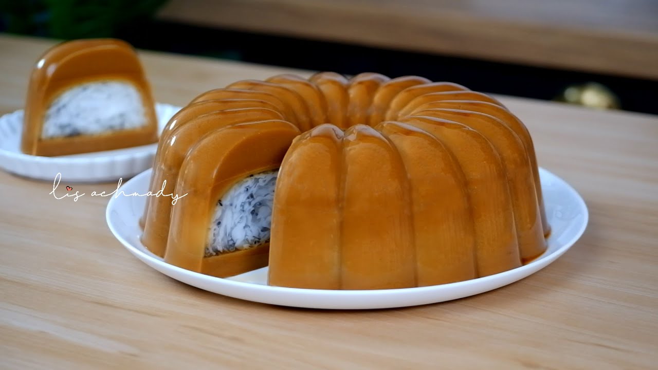 HANYA PAKE 1 LOYANG | Puding Gula Merah Kelapa Muda