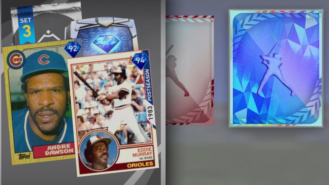DIAMOND PULL IN SET 3 HEADLINERS PACKS!! MLB The Show 19 Diamond Dynasty