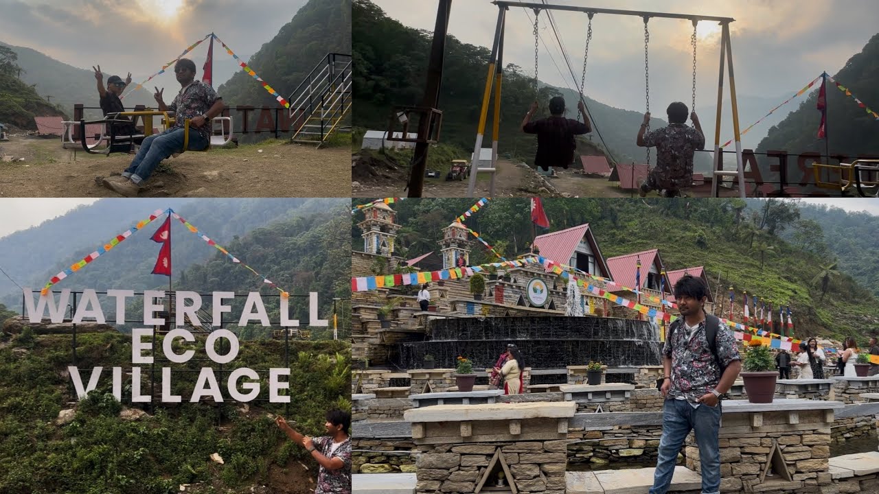 Eco Village Waterfall Bhurjungkhola Pokhara Nepal