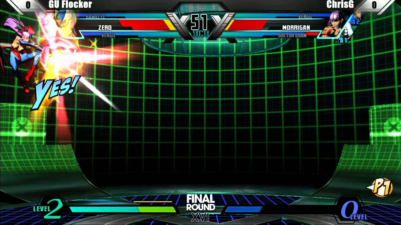 UMVC3 Grand Finals GU Flocker vs AGE ChrisG - Final Round XVI Tournament