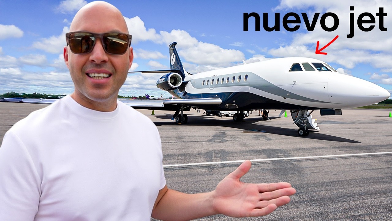 Compré un AVIÓN más GRANDE gracias a mis inversiones!