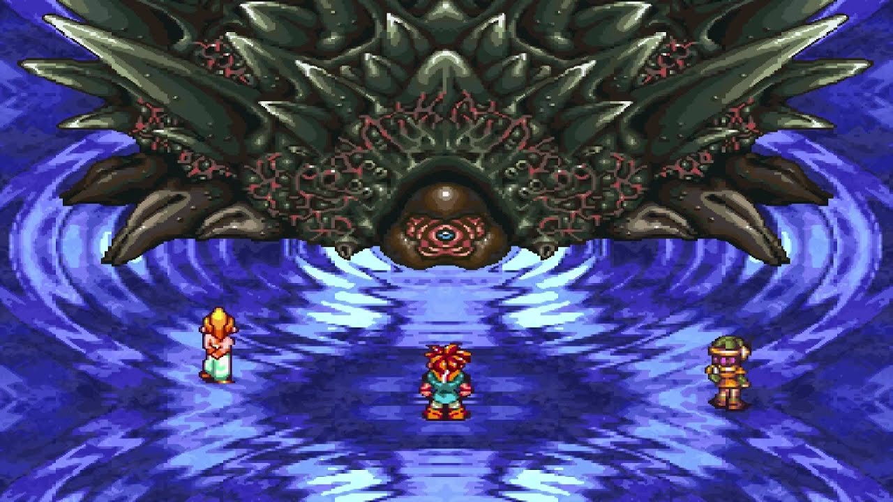 Chrono Trigger Final Battle (vs Lavos full power head-on, hardest version) [PSx]
