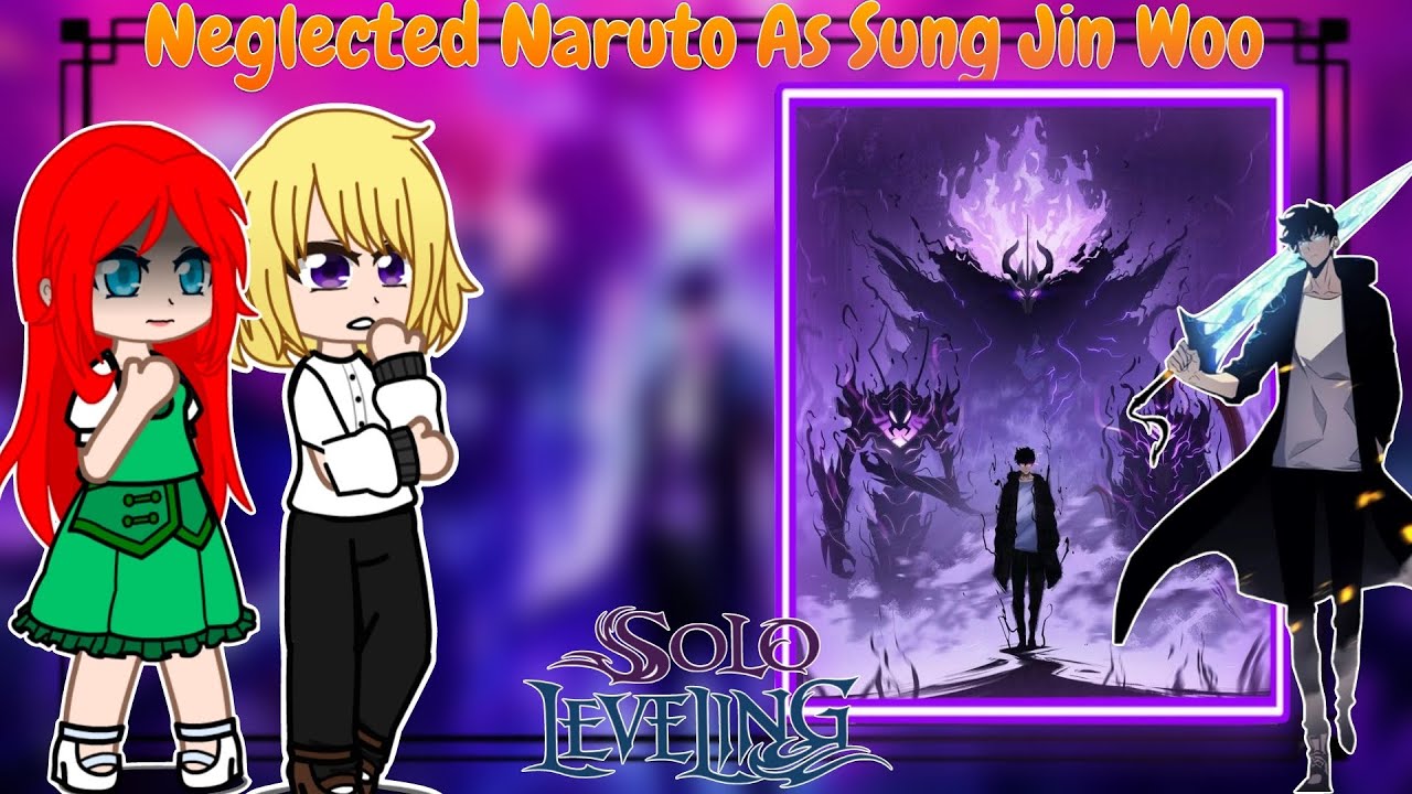 Naruto Friends and Family React to Betrayed Naruto as Sung Jin Woo || Naruto Gacha Reaction ||