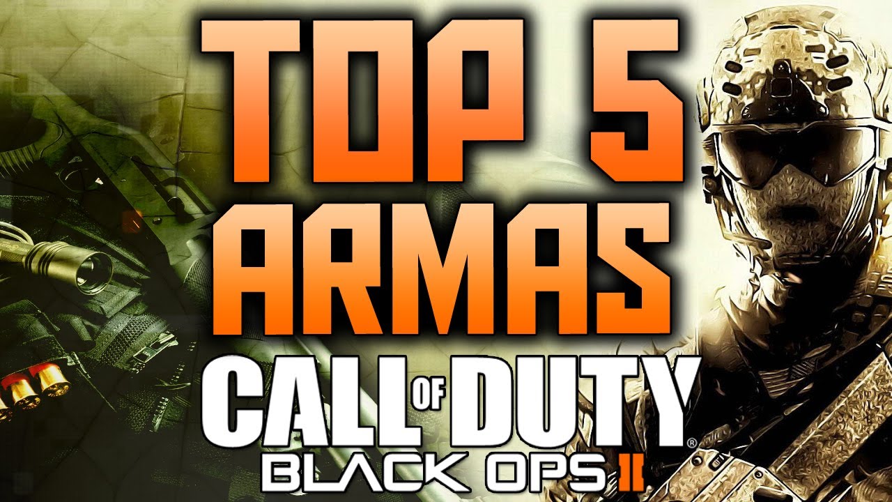 TOP 5 Armas de Call Of Duty Black Ops 2