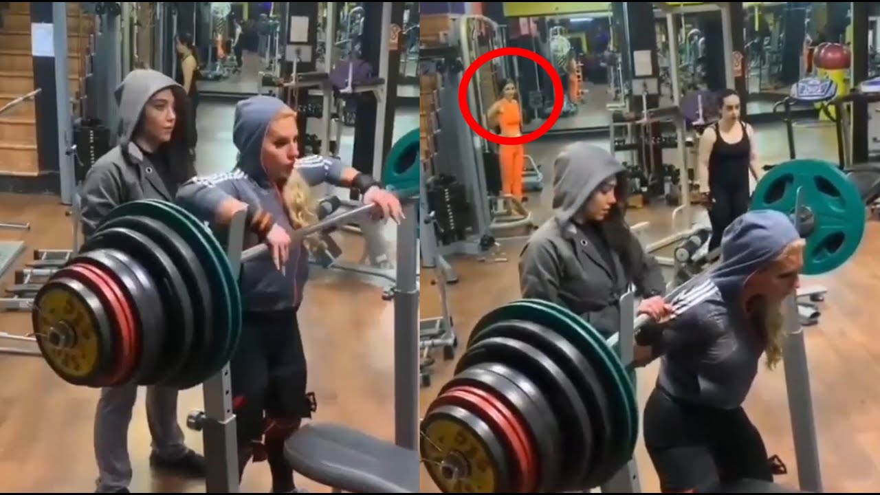 Female Ego Lifter Proves Strength At The Gym