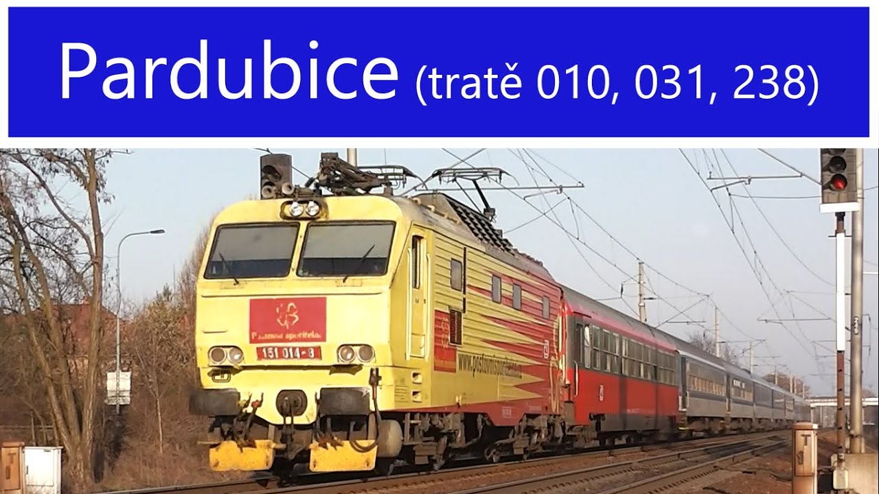 Vlaky Pardubice - 3/2014 / Czech Trains Pardubice